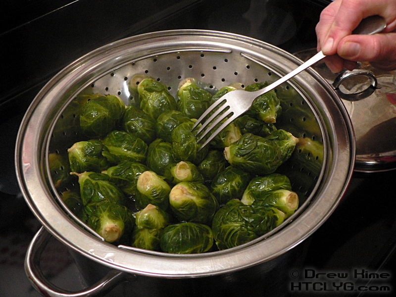 How long should it take to boil Brussels sprouts?