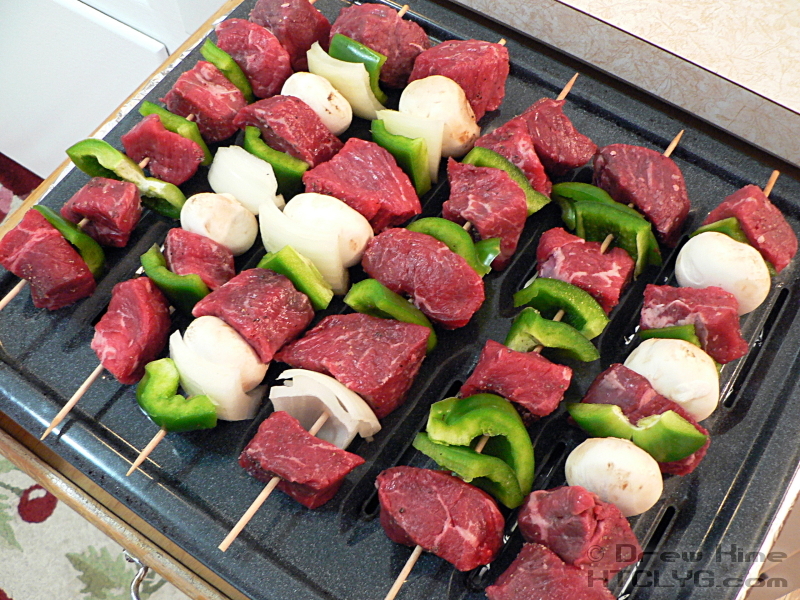 How to cook shop kabobs on the stove