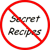 No Secret Recipes