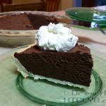 Frozen Chocolate Truffle Pie