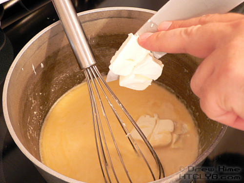 how to make a cheese sauce with evaporated milk