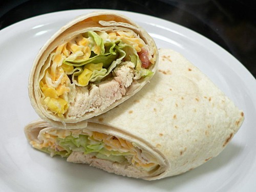Mexican Chicken Wraps